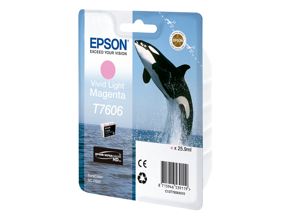 EPSON - Ink-jet surecolor sc-p600 magenta vivo claro (Ref. C13T76064010)