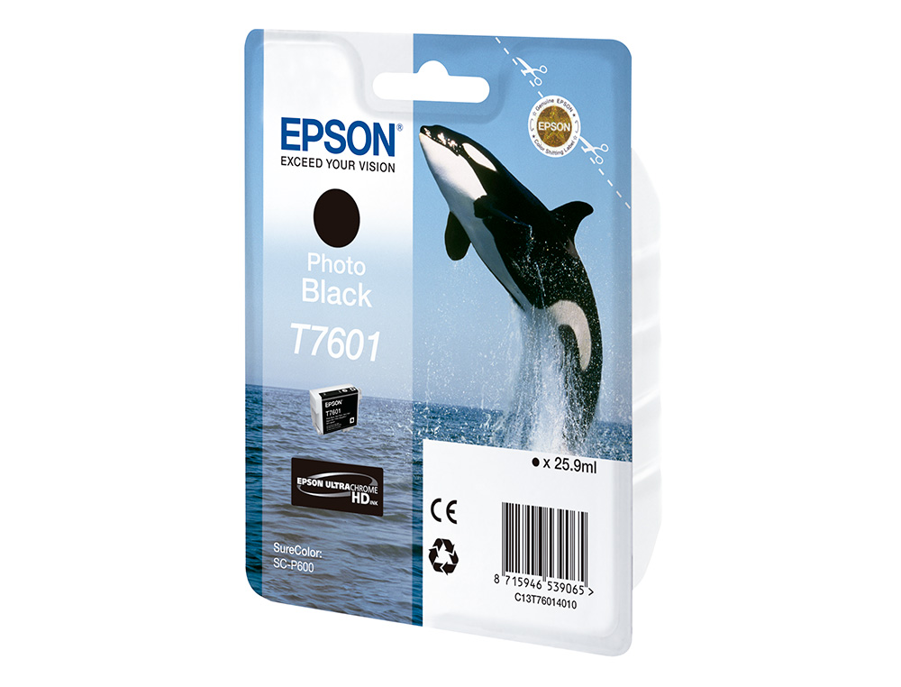 EPSON - Ink-jet surecolor sc-p600 negro foto (Ref. C13T76014010)
