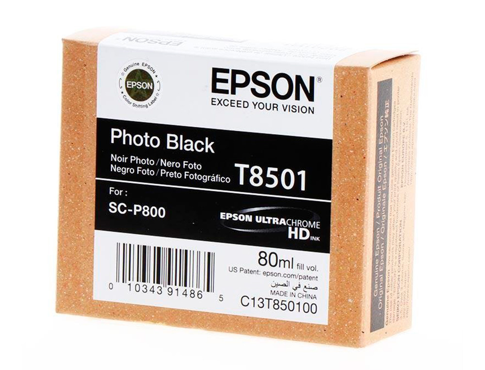 EPSON - Ink-jet surecolor sc-p800 negro foto (Ref. C13T850100)