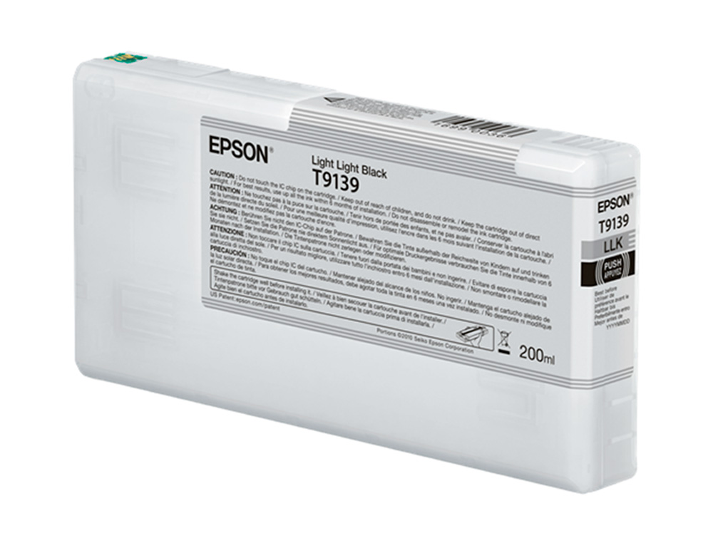 EPSON - Ink-jet t9139 light light negro ink 200ml (Ref. C13T913900)