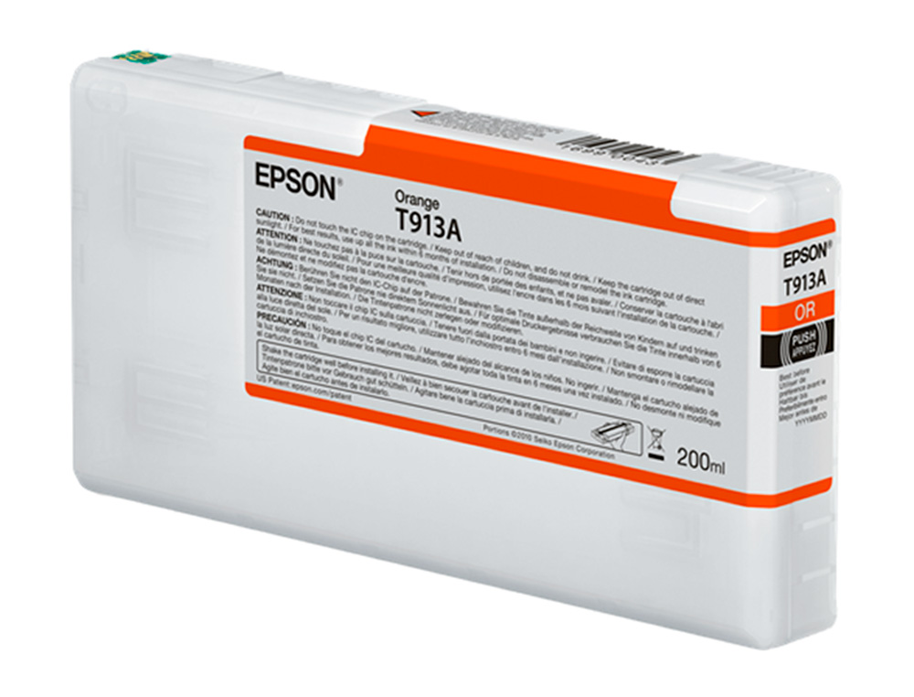 EPSON - Ink-jet t913a orange ink 200ml (Ref. C13T913A00)