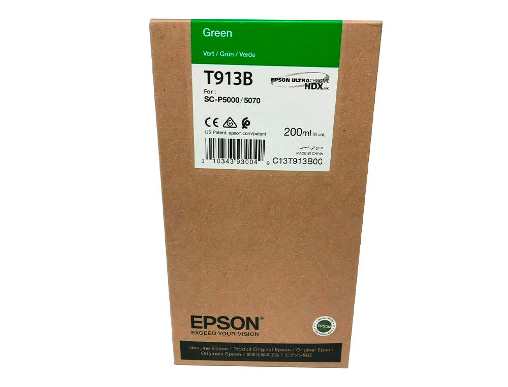 EPSON - Ink-jet t913b green ink 200ml (Ref. C13T913B00)