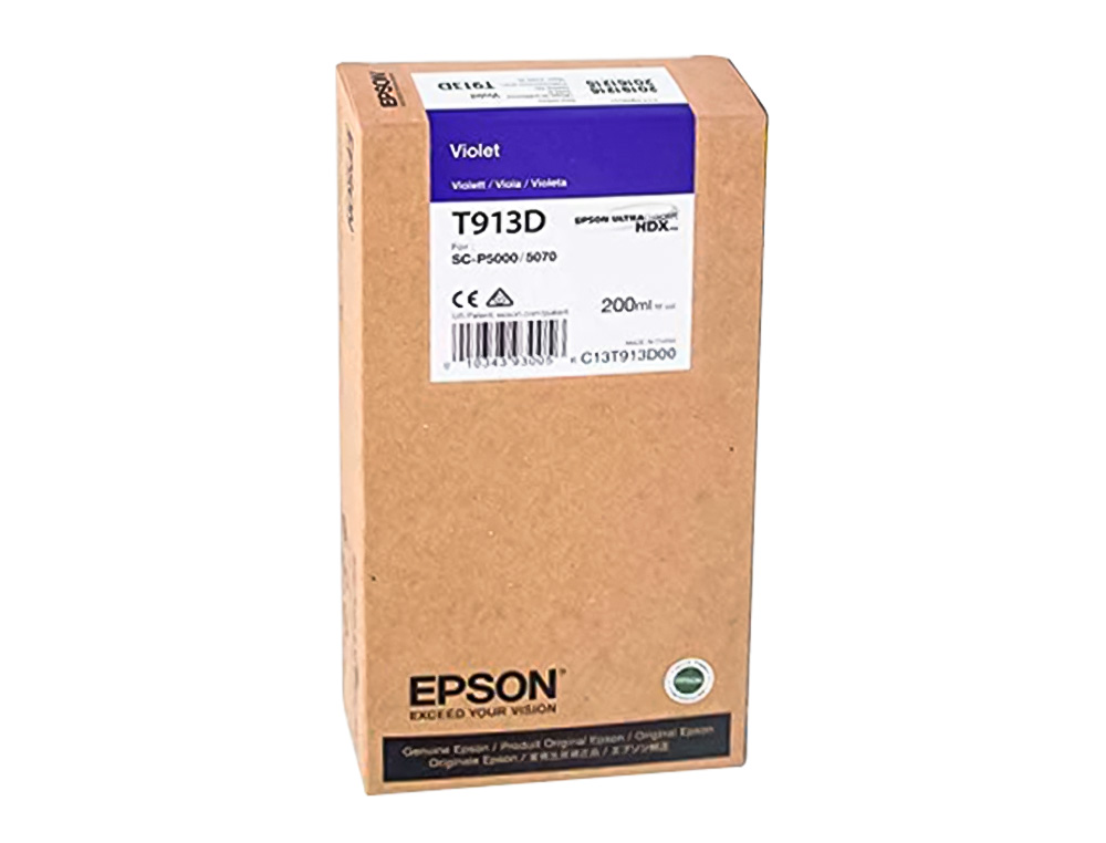 EPSON - Ink-jet t913d violet ink 200ml (Ref. C13T913D00)