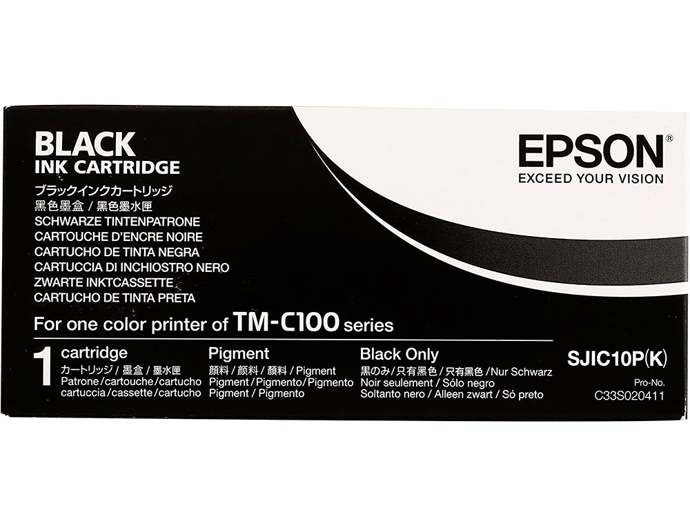 EPSON - Ink-jet tm-c 100 negro (Ref. C33S020411)