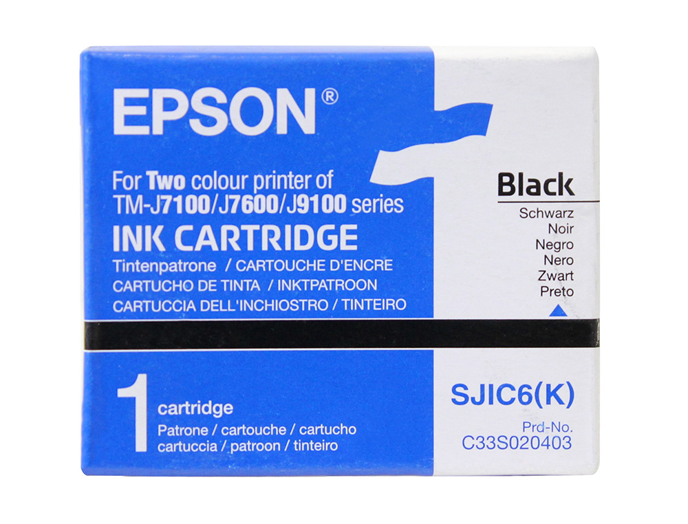 EPSON - Ink-jet tm-j 7100/7600 negro (Ref. C33S020403)