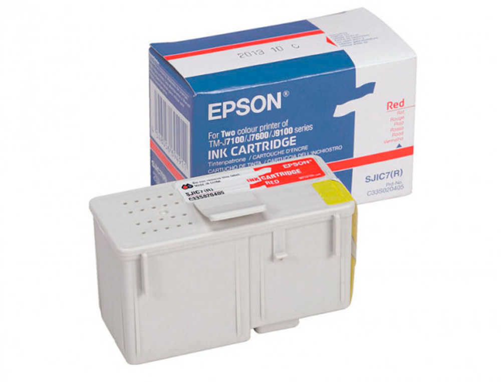 EPSON - Ink-jet tm-j 7100/7600 rojo (Ref. C33S020405)