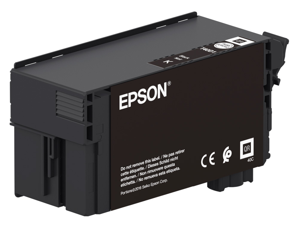 EPSON - Ink-jet ultrachrome xd2 negro t40d140 sc-t3100 / sc-t5100 80 ml (Ref. C13T40D140)