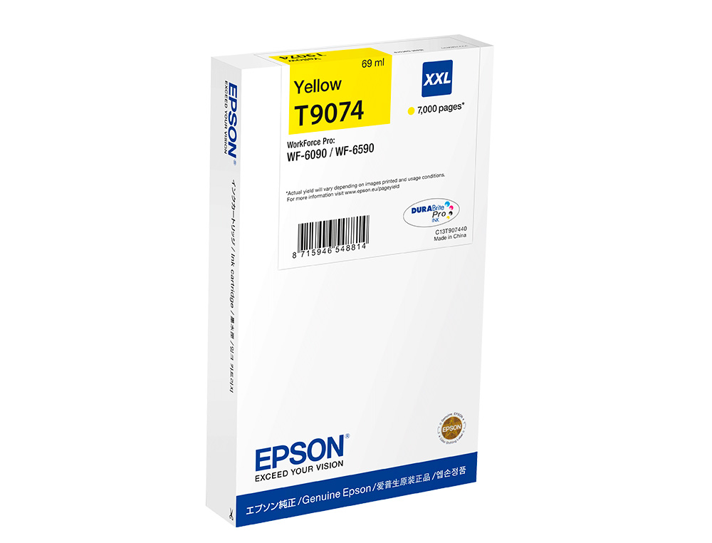 EPSON - Ink-jet wf-6xxx amarillo xxl (Ref. C13T907440)