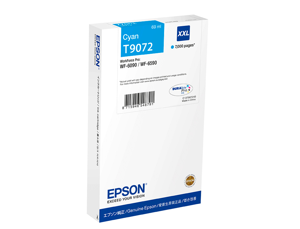 EPSON - Ink-jet wf-6xxx cian xxl (Ref. C13T907240)