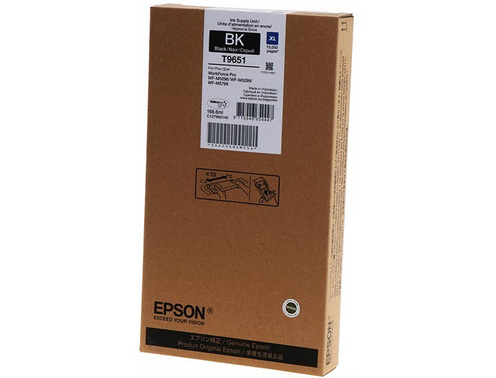 EPSON - Ink-jet wf-m52xx/57xx series xl negro (Ref. C13T965140)