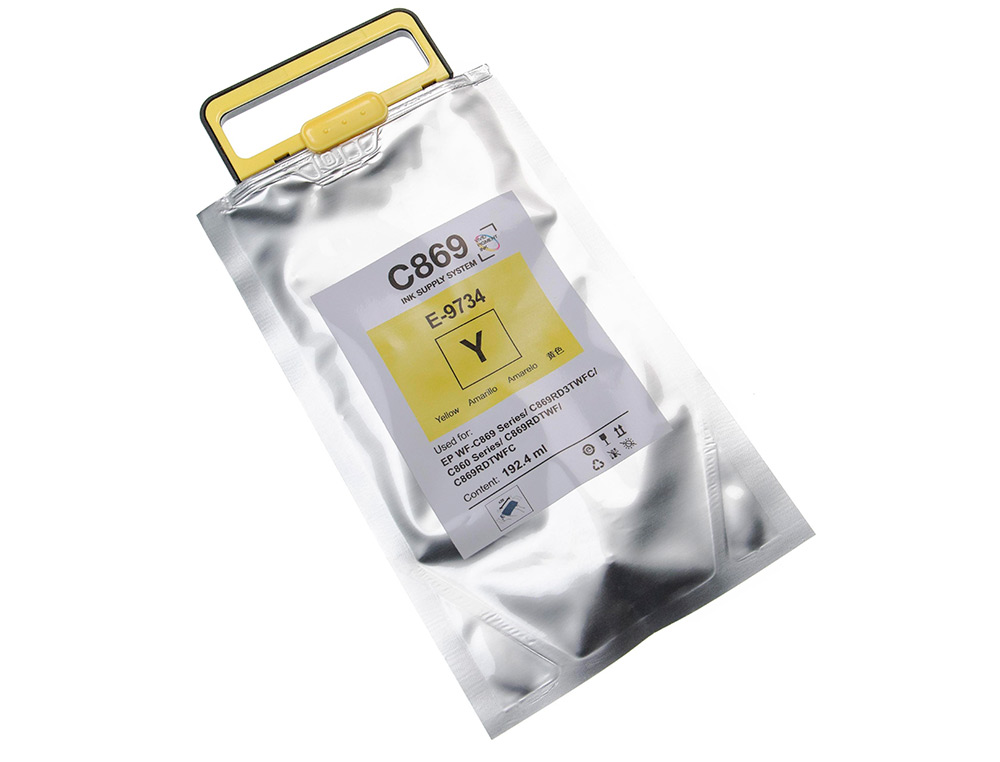 EPSON - Ink-jet workforce pro wf-c869r amarillo xl ink supply unit (Ref. C13T973400)