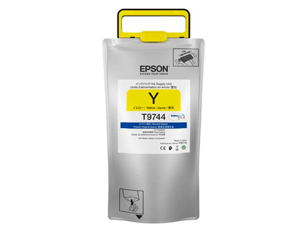 EPSON - Ink-jet workforce pro wf-c869r amarillo xxl ink supply unit (Ref. C13T974400)