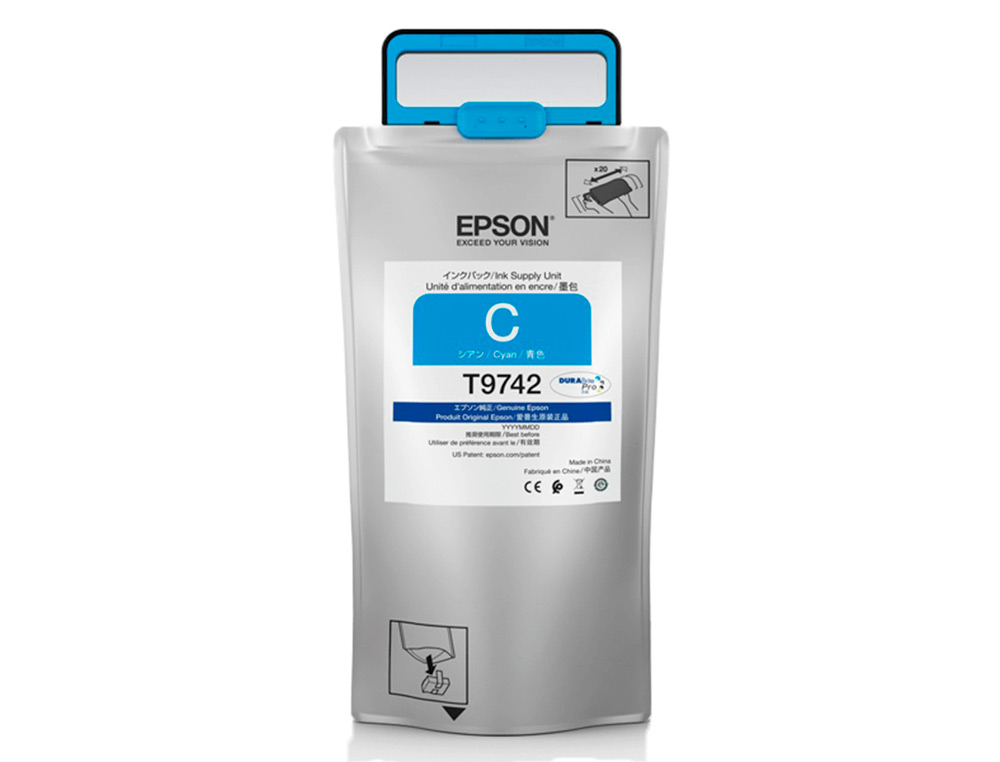 EPSON - Ink-jet workforce pro wf-c869r cian xxl ink supply unit (Ref. C13T974200)