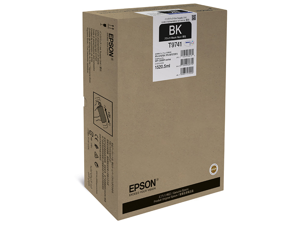EPSON - Ink-jet workforce pro wf-c869r negro xxl ink supply unit (Ref. C13T974100)