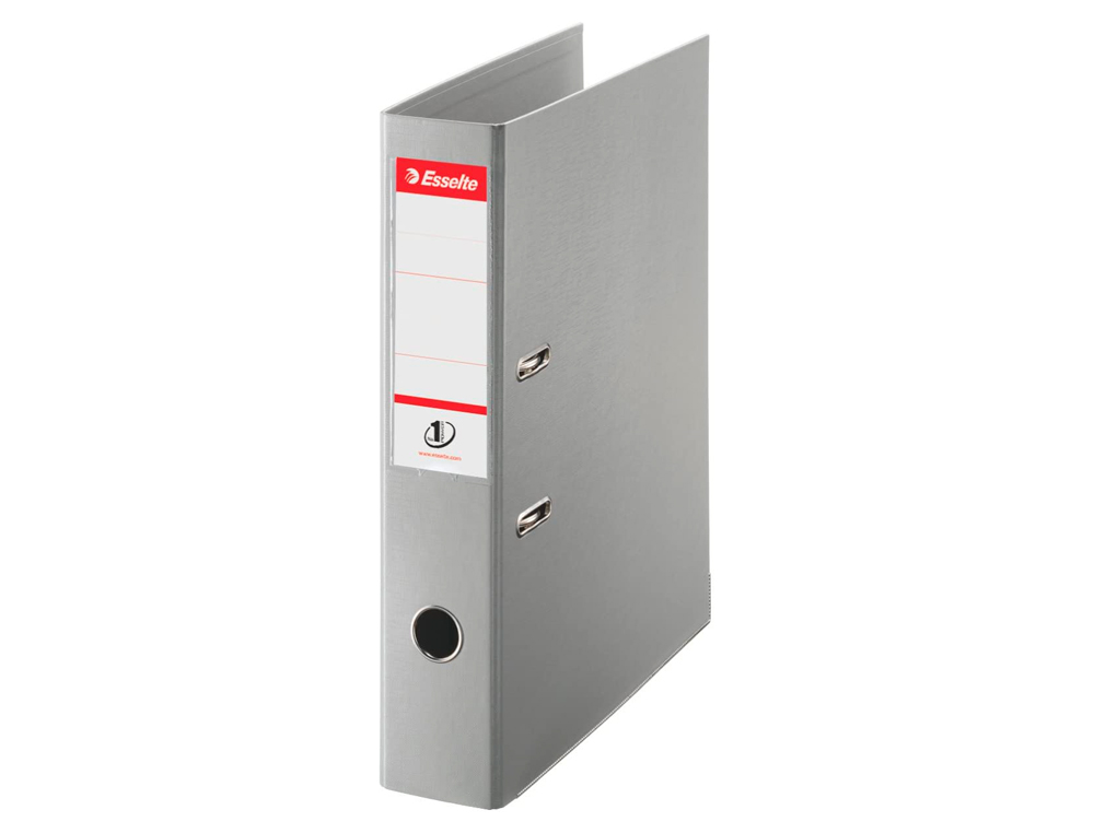 ESSELTE - Archivador de palanca n.1 polipropileno folio lomo 75 mm gris (Ref. 48088)