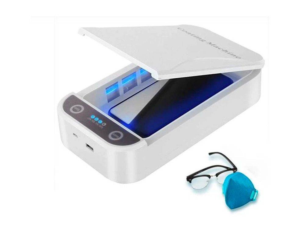 Esterilizador sobremesa innova para moviles relojes llaves moviles relojes llaves medidas 178x103x30mm (Ref. ESTERILIZADOR-1)