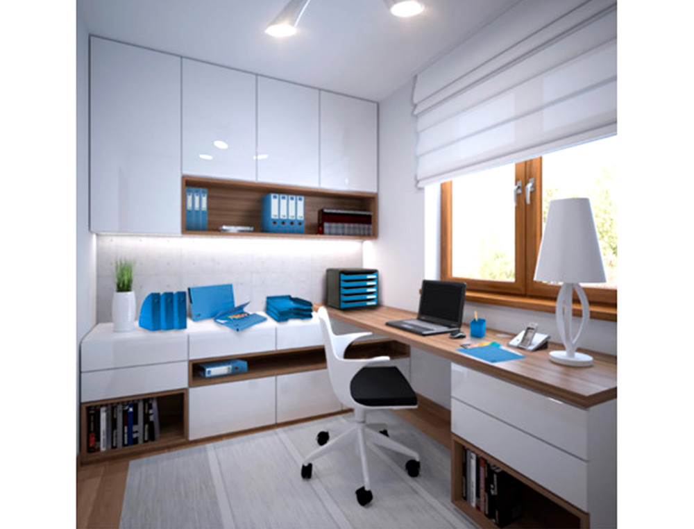 EXACOMPTA - Bandeja sobremesa clean safe azul 345x255x65 mm (Ref. 123100D)