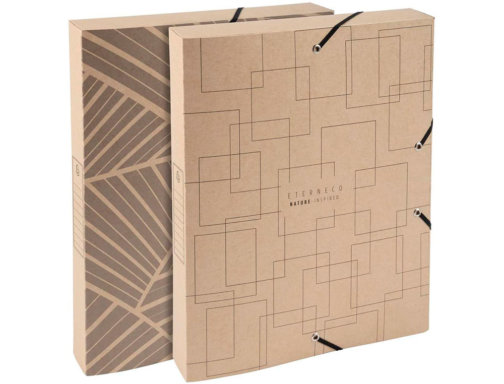 EXACOMPTA - Carpeta de proyecto eterneco carton ecologico din A4 lomo 40 mm (Ref. 59447E)