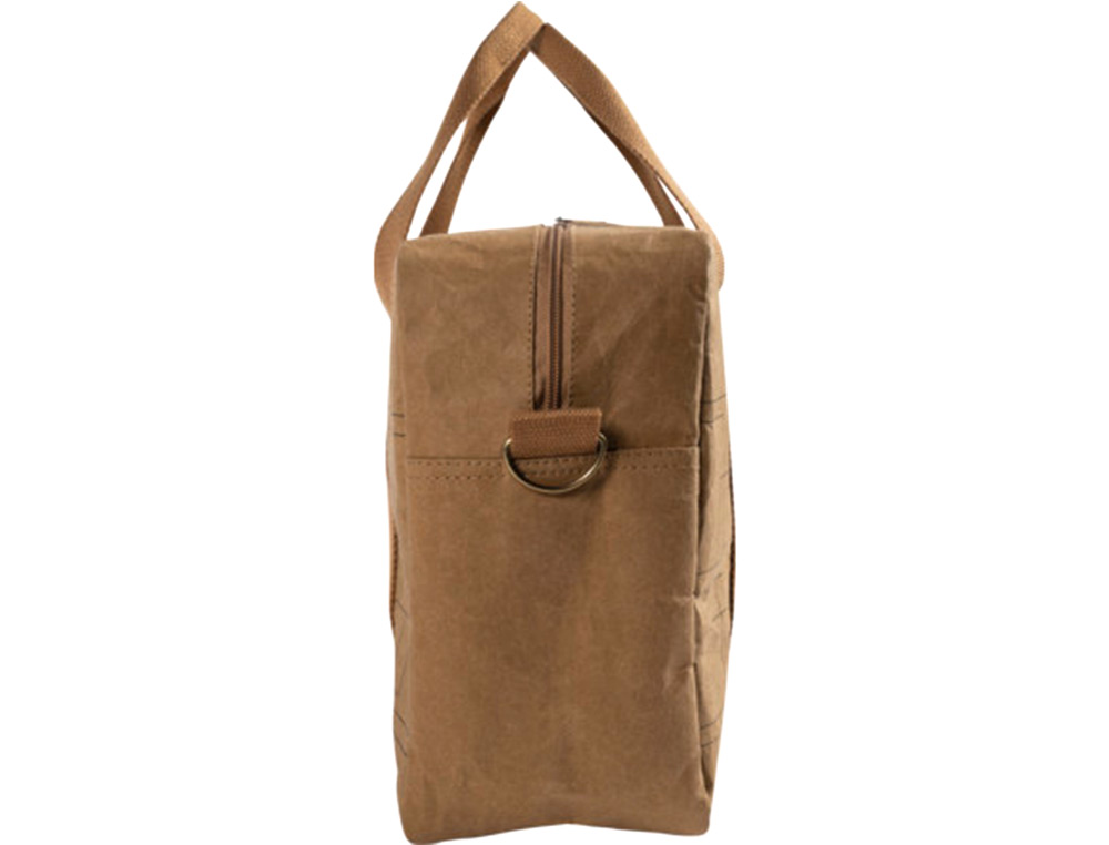 EXACOMPTA - Maletin para portatil eterneco 14\" cuero imitacion vegetal 325x90x420 mm (Ref. 17660E)