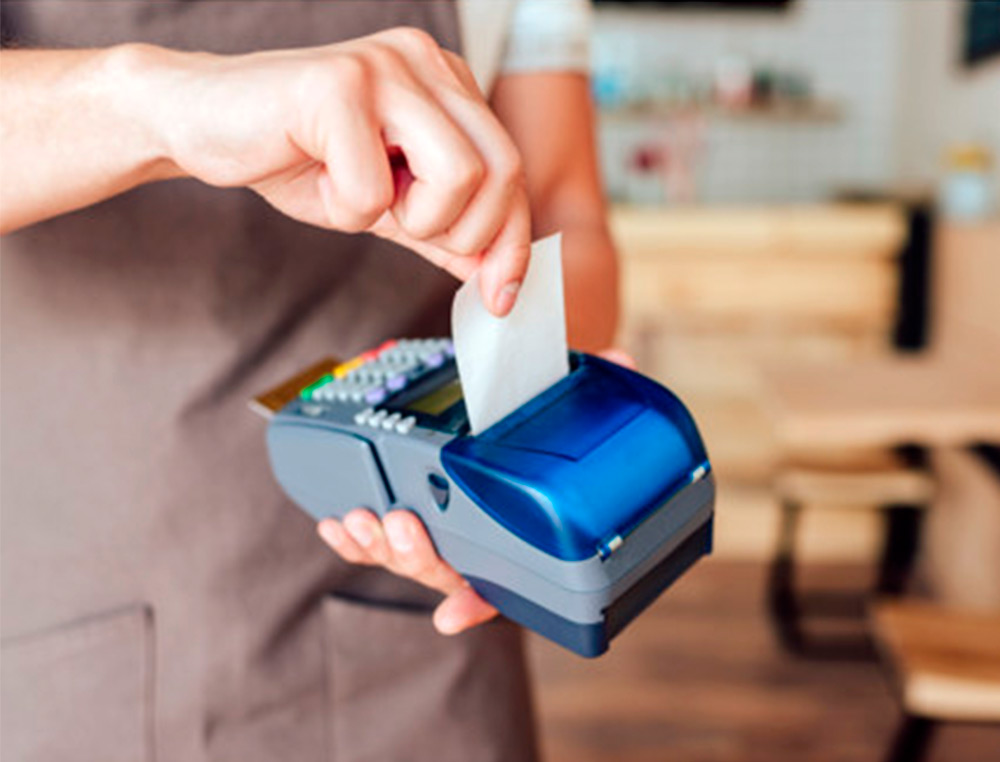 EXACOMPTA - Rollo sumadora safe contact termico 57 mm x 35 mm 44 g/m2 (Ref. 44809E)