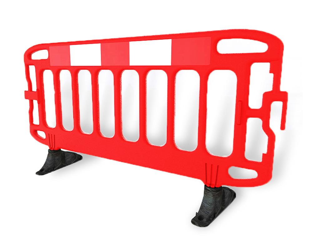 FARU - Barrera navigator polietileno rojo longitud 2 mt (Ref. KCB73)