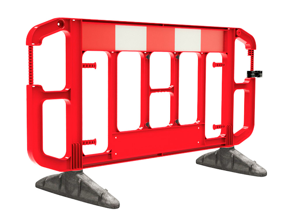 FARU - Barrera navigator polietileno rojo longitud 2 mt (Ref. KCB73)