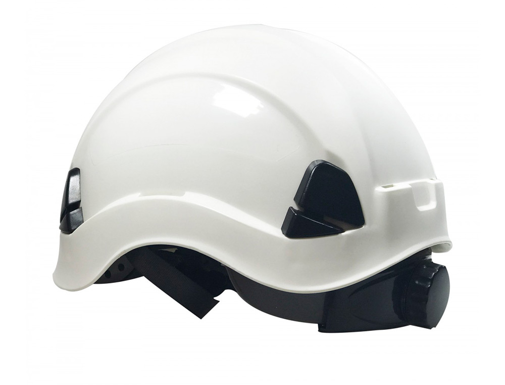 FARU - Casco abs para trabajos en alturas 6 puntos de anclaje color blanco (Ref. 8492-BL)