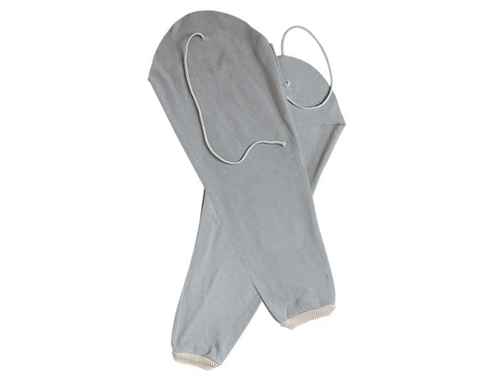 FARU - Manguito para soldador cuero al cromo puño elastico y cordon sujecion superior (Ref. C79)