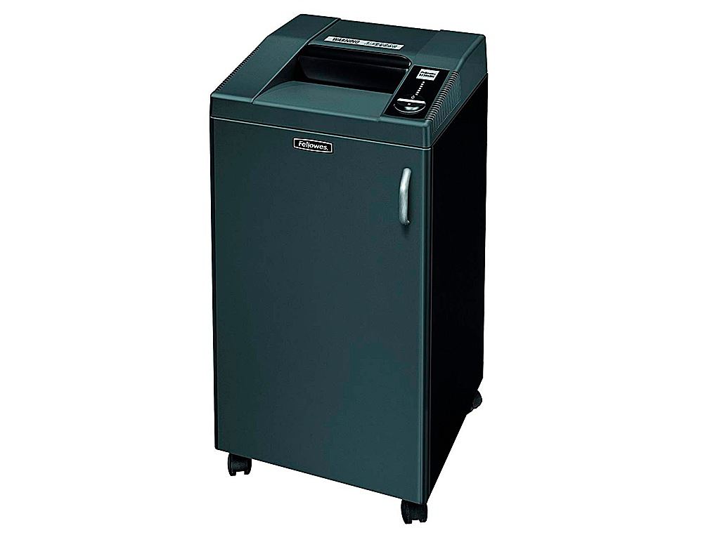 FELLOWES - Destructora de documentos 3250mc capacidad de corte 10 hojas seguridad p6 papelera 100 l (Ref. 4617301)