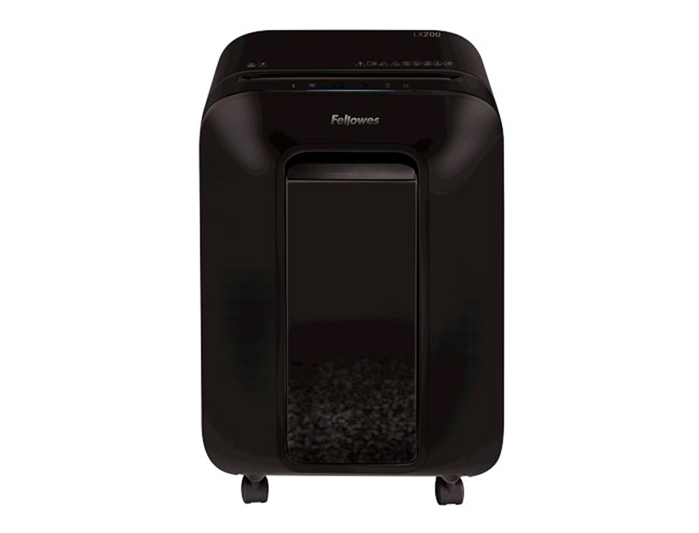 FELLOWES - Destructora de documentos lx-200 capacidad de corte 12 h seguridad p4 destruye grapas clips y (Ref. 5502201)