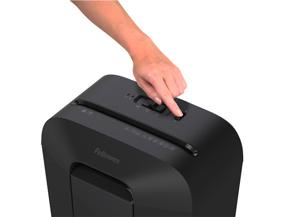 FELLOWES - Destructora de documentos lx-45 capacidad de corte 8 h seguridad p4 destruye grapas clips y (Ref. 4400501)