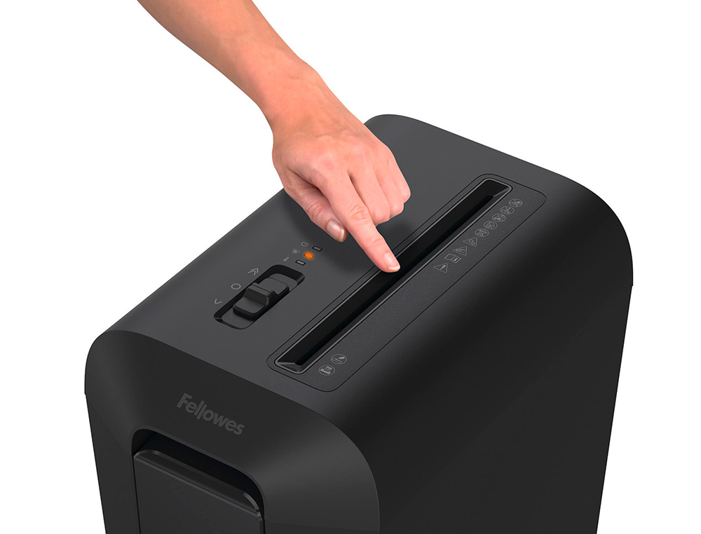 FELLOWES - Destructora de documentos lx-65 capacidad de corte 10 h seguridad p4 destruye grapas clips y (Ref. 4400701)