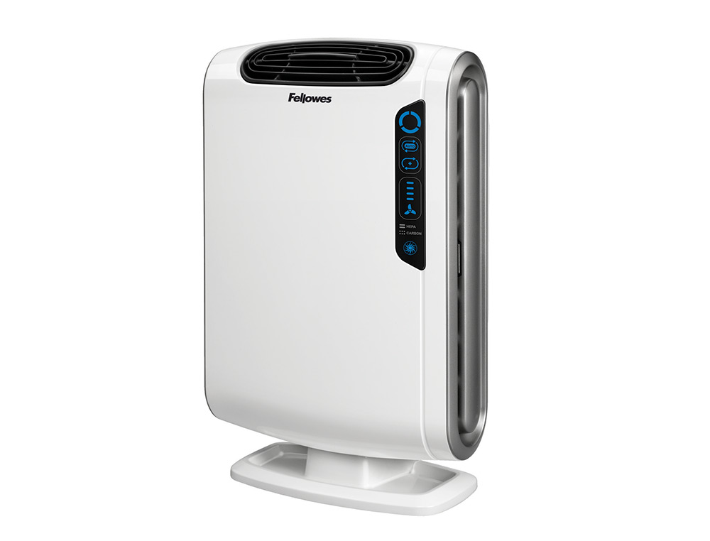 FELLOWES - Purificador de aire aeramax dx55 rendimiento hasta 27 m3 filtro hepa 330x181x520 mm (Ref. 9393501)