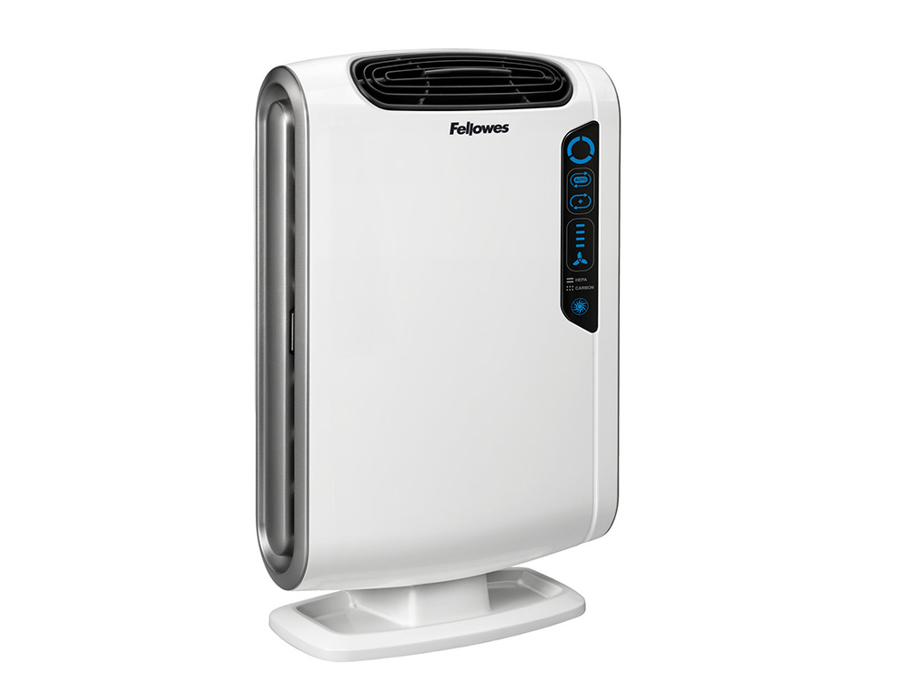 FELLOWES - Purificador de aire aeramax dx55 rendimiento hasta 27 m3 filtro hepa 330x181x520 mm (Ref. 9393501)