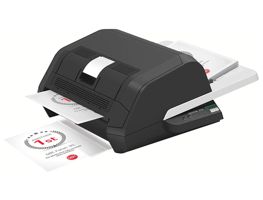GBC - Plastificadora foton 30 automatica din a3 4 rodillos hasta 250 micras (Ref. 4410011)