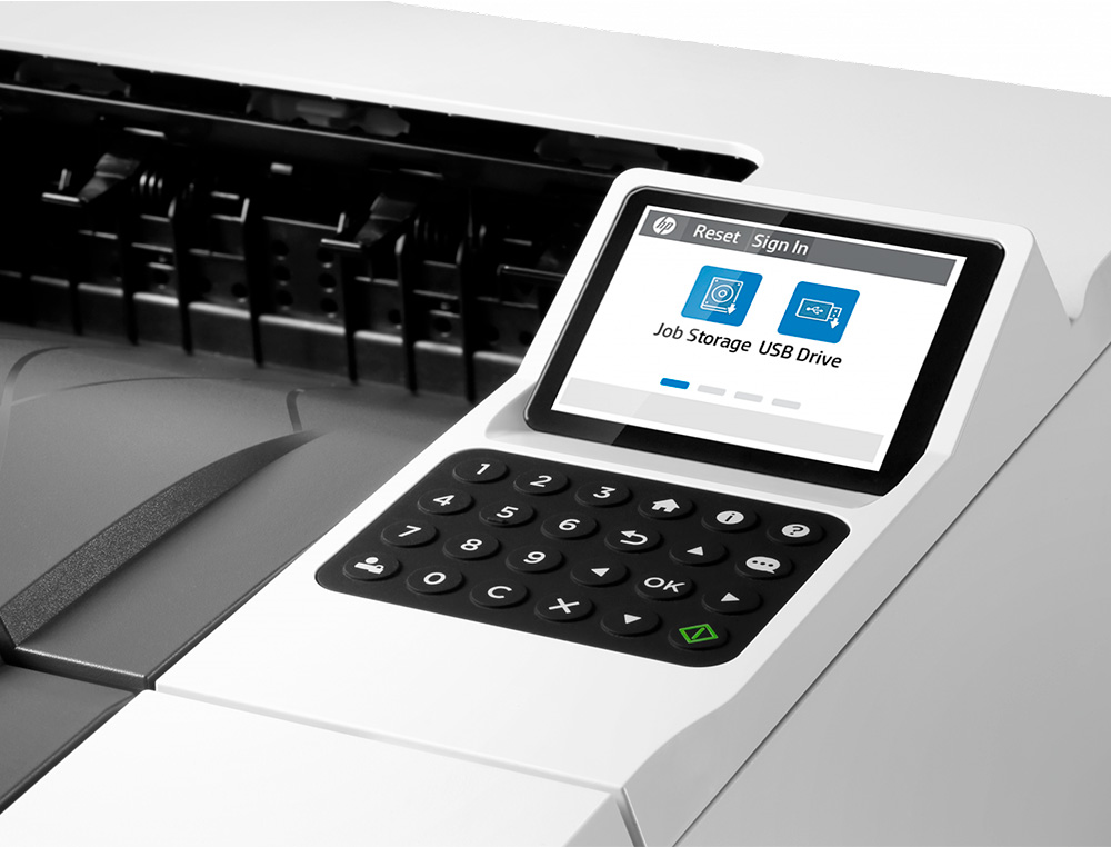 HP - Impresora laserjet enterprise m406dn duplex red 40 ppm bandeja de entrada 100 hojas (Ref. 3PZ15A)