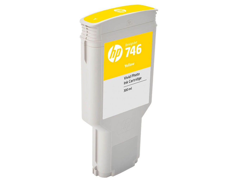 HP - Ink-jet n 746 300-ml amarillo /dnj z6/1000 paginas (Ref. P2V79A)