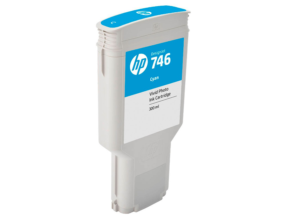 HP - Ink-jet n 746 300-ml cyan /dnj z6/1000 paginas (Ref. P2V80A)