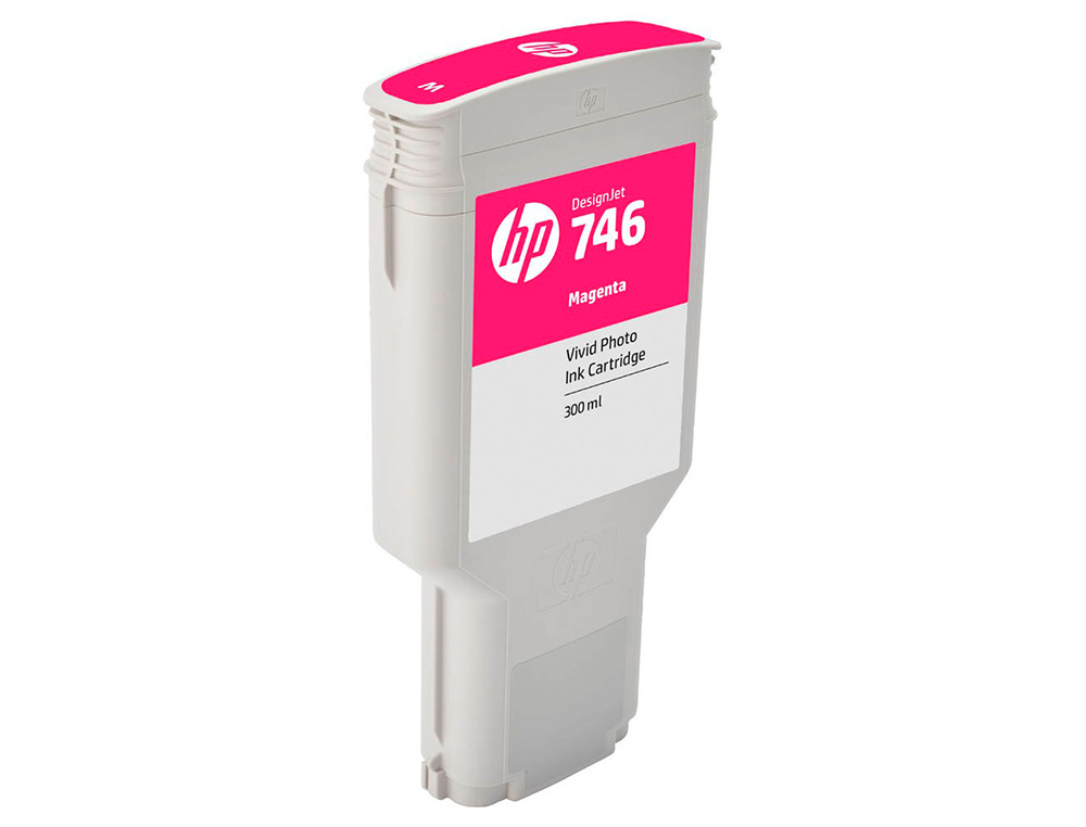 HP - Ink-jet n 746 300-ml magenta /dnj z6/1000 paginas (Ref. P2V78A)
