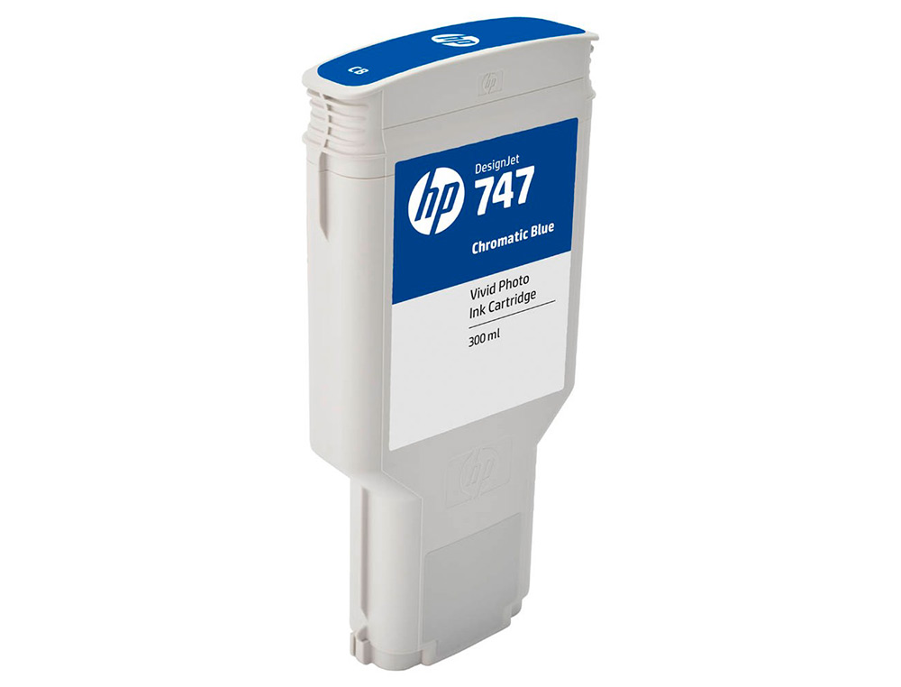 HP - Ink-jet n 747 300-ml chromatic azul /dnj z9/1000 paginas (Ref. P2V85A)