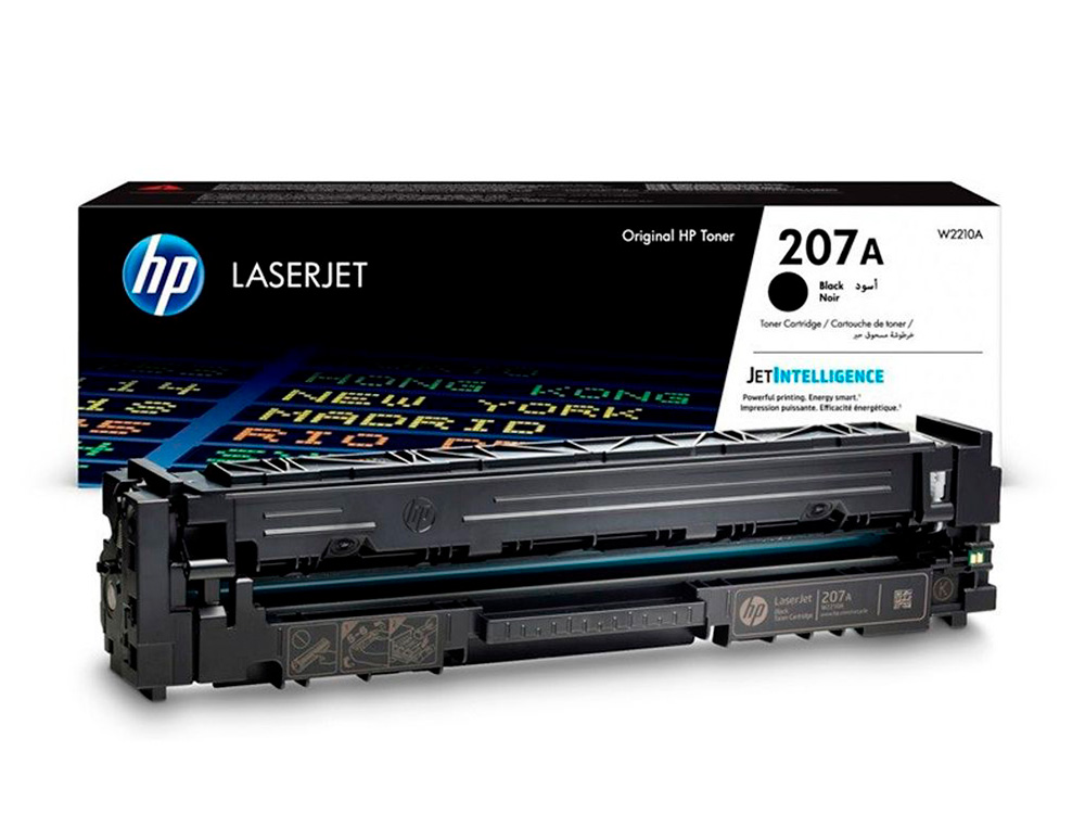 HP - Toner 207a laserjet m255 / mfp m282/ mfp m283 negro 1350 paginas (Ref. W2210A)