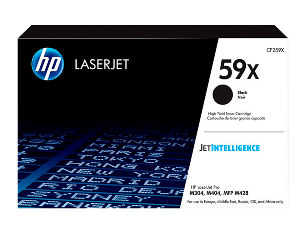HP - Toner cf259x m404/408 negro 34500 paginas (Ref. CF259X)