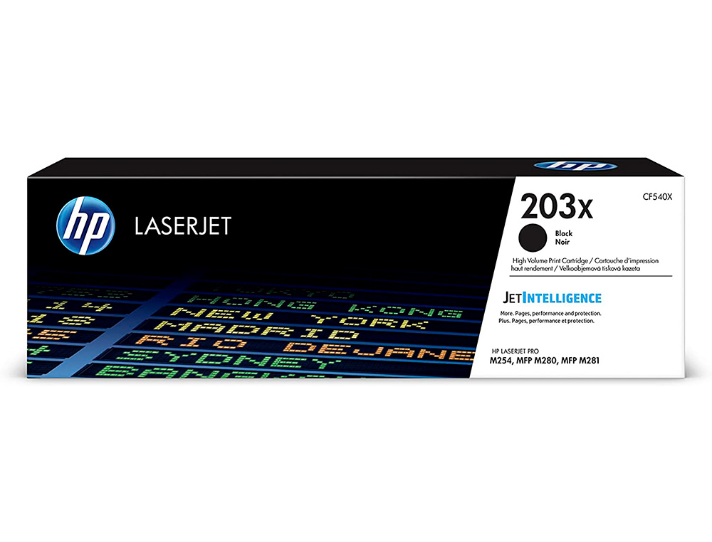 HP - Toner laserjet 203x m254dw / 280nw / 281fdw 3200 paginas (Ref. CF540X)