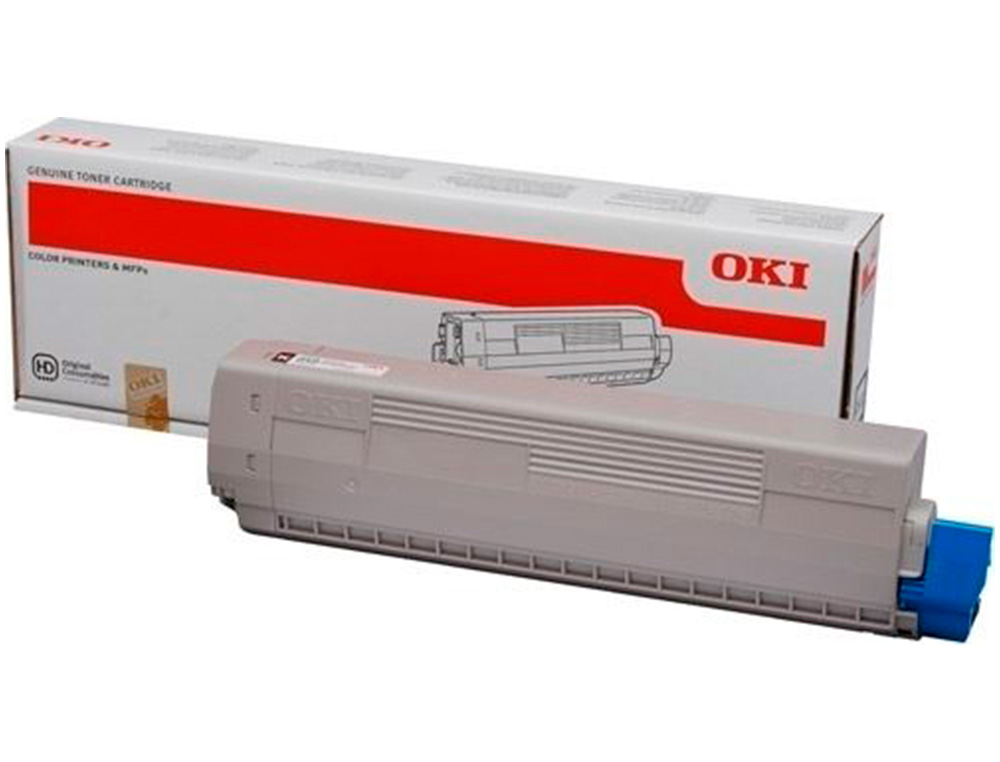 HP - Toner oki laser 46443104 c833 / c843 negro 10000 paginas (Ref. 46443104)