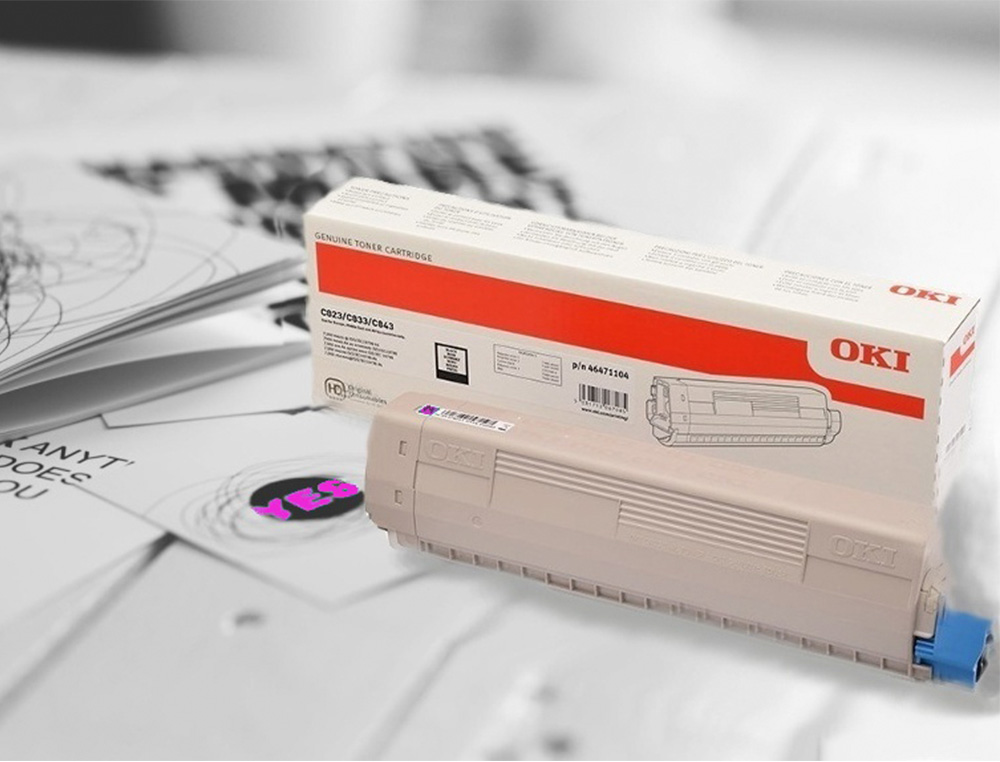 HP - Toner oki laser 46471102 c823dn magenta 7000 paginas (Ref. 46471102)