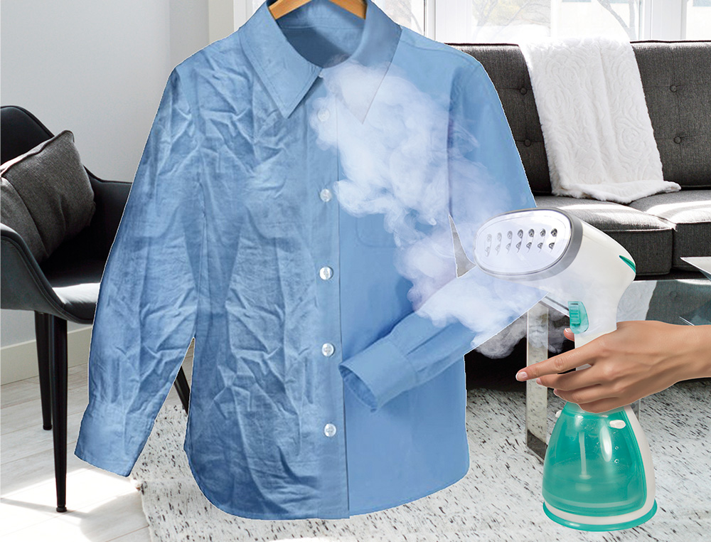 JOCCA - Plancha cepillo a vapor vertical sistema antigoteo 1500w deposito 280 ml 290x170x120 mm (Ref. 5926)