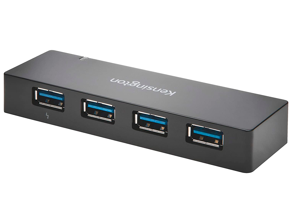 KENSINGTON - Hub usb 3.0 cargador y 4 puertos (Ref. K39122EU)
