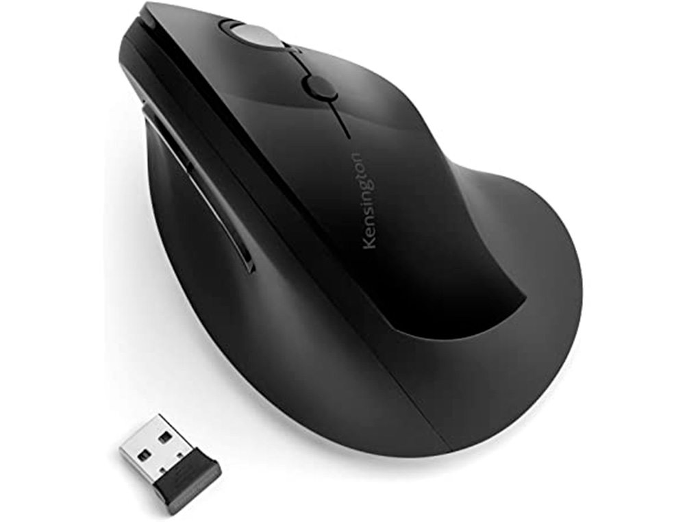 KENSINGTON - Raton optico pro fit ergo vertical color negro (Ref. K75501EU)