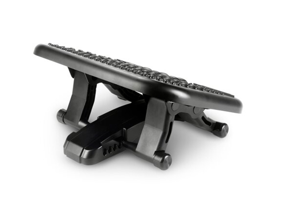 KENSINGTON - Reposapies solemassage 5 alturas ajustables color negro (Ref. 56155EU)