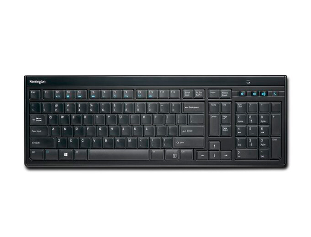KENSINGTON - Teclado fino advance fit inalambrico negro (Ref. K72344ES)